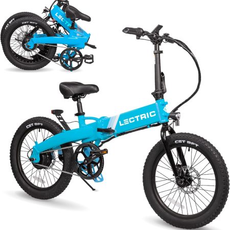 LECTRIC XP™ Lite Electric Bike | Adult Folding Bikes - Weighs Only 46lbs | 40+ Mile Range w/ 5 Pedal-Assist Levels | 20mph Top Speed - Class 1 and 2 eBike